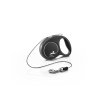 flexi BlackDesign XS Cord 3m silver