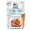 Brit Care Cat Fillets Gravy Steril Healthy Rabbit 85g