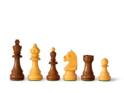 4267 2 sachove figurky caissa extra stredne