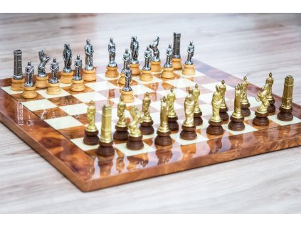 Schachset Briar Römer und Barbaren