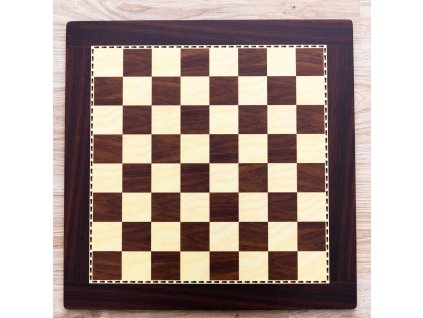 6027 drevena sachovnica lux hneda velka