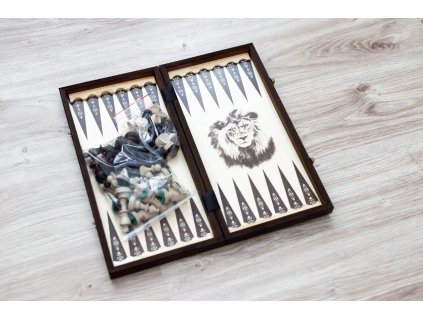 Holzschach/Backgammon