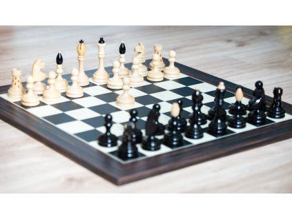 6579 3 6579 3 drevena sachova suprava black ebony klubovka