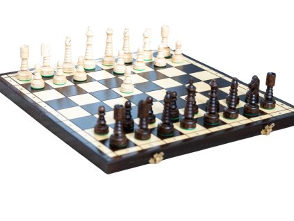 7146 12 drevene sachy vojvoda