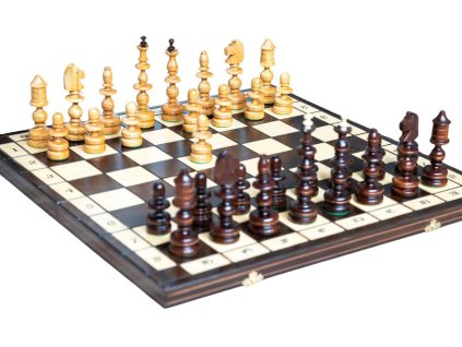 7389 12 drevene sachy osmanske