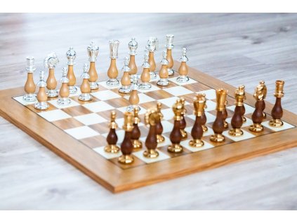 Schachspiel Olive Orient
