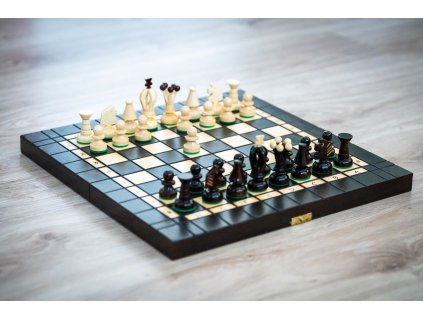 Schach- und Damespiel Noah aus Holz