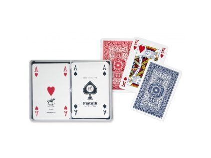 8196 kanasta karty plastic 100