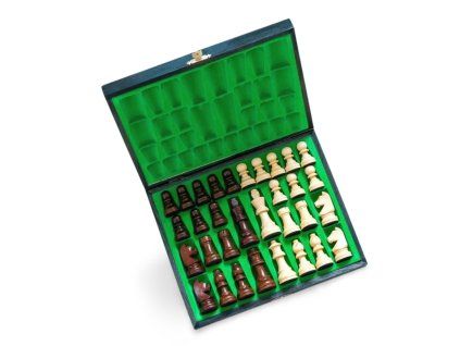 8510 5 sachove figurky staunton v ciernom drevenom boxe