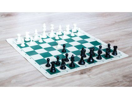 9545 3 sachova suprava komplet stredna zelena