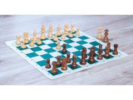 9554 3 drevene sachy francuzsky agat zelene