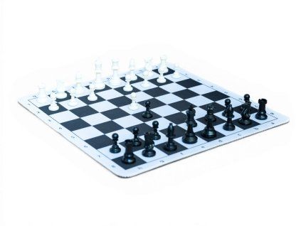 9560 6 sachova suprava staunton mousepad cierna