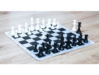 9563 3 sachova suprava staunton big mousepad cierna