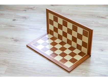 Holzschachbrett  Ahorn groß klappbar ohne Notation