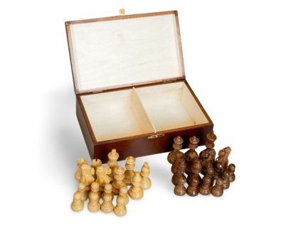 3086 sachove figurky klasicky agat v drevenom boxe