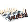 5548 3 drevene sachy staunton s rolovacou sachovnicou b w