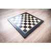 Holzschachbrett LUX Ebenholz groß
