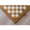Schachbrett Olive weiß DeLuxe