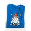 “Kleiner Schachspieler“ T-Shirt blau