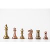 Staunton Zink & Bronze Schachfiguren