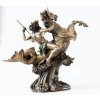 Poseidon auf einem Seepferdchen
