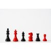 Staunton Black&Red hölzerne Schachfiguren