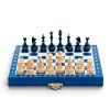 8942 11 magneticke drevene sachy mini modre