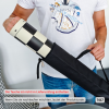 Holzschachset KLASIK Schachbrett rollbar schwarz  Versandkostenfrei