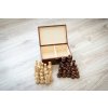 Schachfiguren Staunton classic in Holzbox