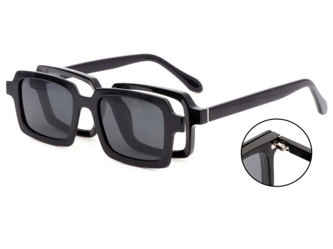 BLIZZARD CLIP 2374 01, black shiny, vel.51