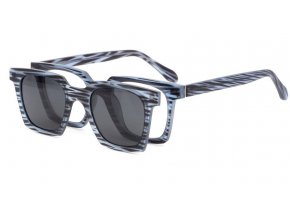 BLIZZARD CLIP 2380 04, black grey zebra, vel.49