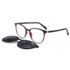 BLIZZARD CLIP 2395 04, black red gradal, vel.53