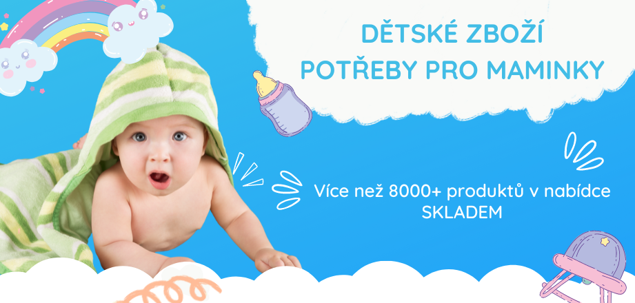 Dětské a kojenecké zboží + potřeby pro maminky