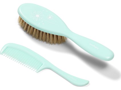 BabyOno BabyOno Hřebínek s kartáčkem Nature - mint