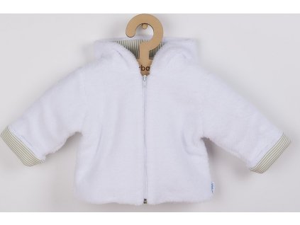 Luxusní dětský zimní kabátek s kapucí New Baby Snowy collection 80 (9-12m)
