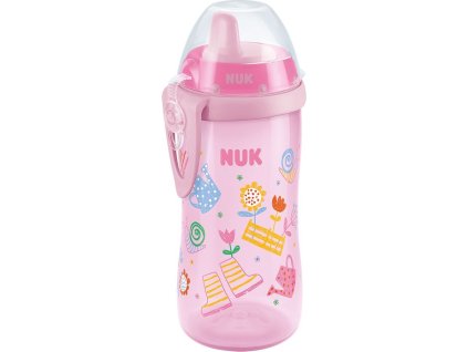 Dětská láhev NUK Kiddy Cup 300 ml holka