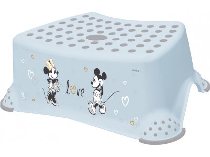 Keeeper Keeeper Stolička, schodík s protišmykovou funkciou - Mickey Mouse, modrá