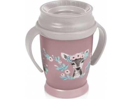 Lovi LOVI Magic Cup 360° 9+, Wild Soul, 250 ml - ružová