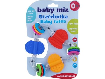 Dětské chrastítko Baby Mix osmička