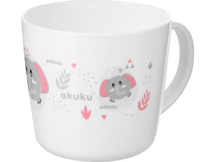 Hrníček s uchem Akuku 250 ml sloníci