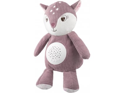 Canpol Babies Plyšová hračka s projektorom - Pinwheel, ružová