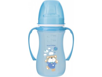 Canpol babies EasyStart nedispergovateľný pohár - Panda - modrý