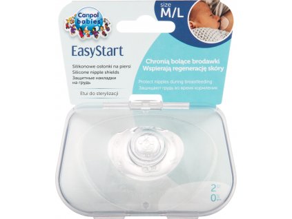 CANPOL 18/603 Chránič prsní bradavky EasyStart univerzální M/L 2ks