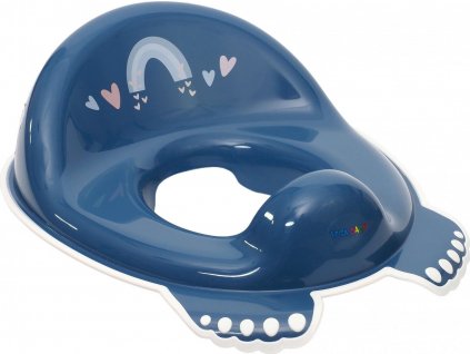 Dětské protiskluzové sedátko na WC METEO modré