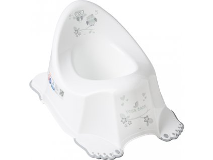 TEGA SO-001-103 Protiskluzový nočník SOVKA bílý