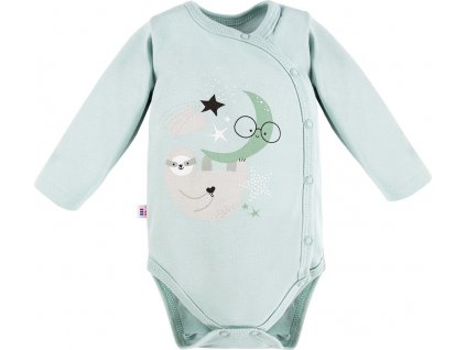 EEVI Detské body s dlhým rukávom Mellow Mint 62 (3-6m)