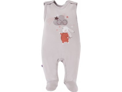 EEVI Mikina Mellow grey 62 (3-6m)