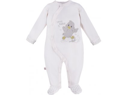EEVI Overal Newborn bílá 50 (0-1m)