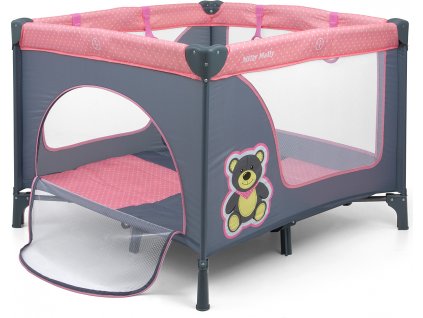 Milly Mally Fun Pink Bear skladacia ohrádka