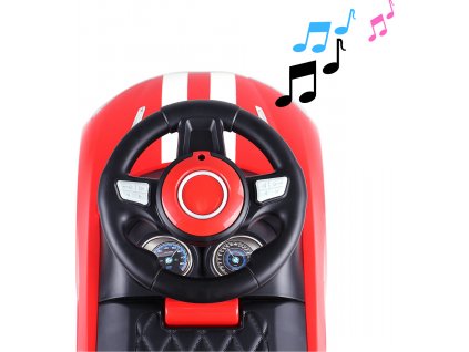 Detské odrážadlo Milly Mally Racer black